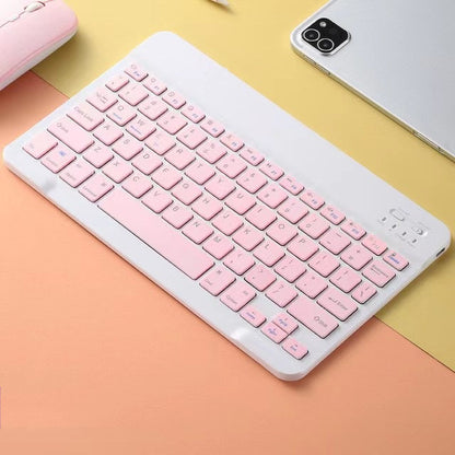 Macaron Ultra-Thin Wireless Keyboard & Mouse Combo – Compatible with Apple iMac, MacBook & iPad – Colorful Mac Design