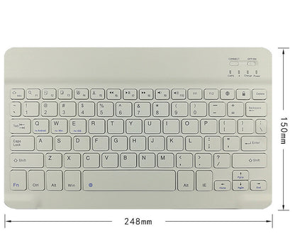 Macaron Ultra-Thin Wireless Keyboard & Mouse Combo – Compatible with Apple iMac, MacBook & iPad – Colorful Mac Design