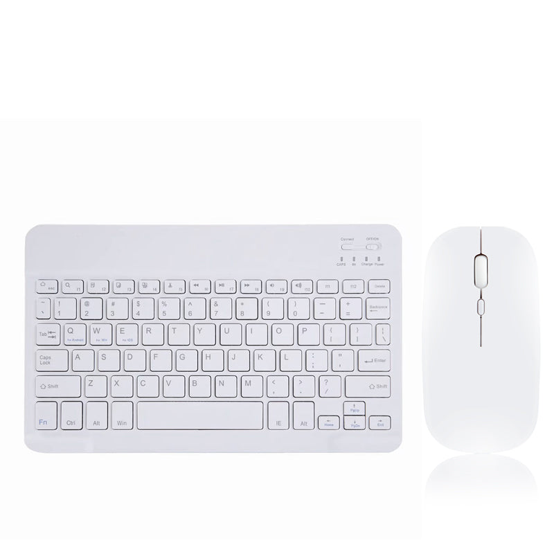Macaron Ultra-Thin Wireless Keyboard & Mouse Combo – Compatible with Apple iMac, MacBook & iPad – Colorful Mac Design