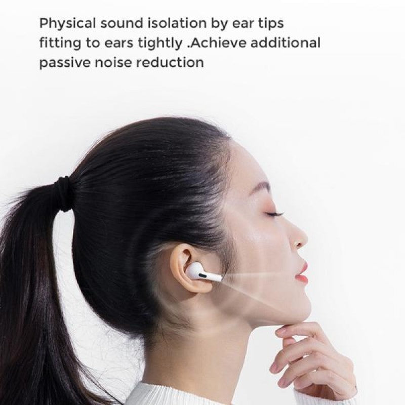 JOYROOM Pro 2 Wireless ANC Earbuds – Premium Bluetooth 5.3 Airpods with Deep Bass, HD Calls & Silicone Case (iOS & Android Compatible)
