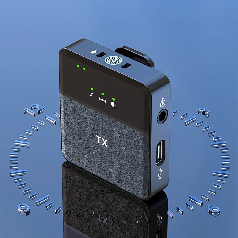 SX9 Wireless Microphone with 360° Noise Reduction – HD Recording by Edge store